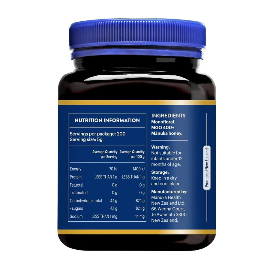 Manuka Health MGO 400+ UMF13 Manuka Honey 1Kg