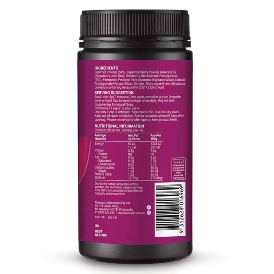 Melrose Essential Reds 120g