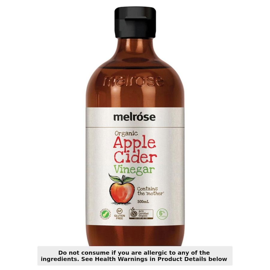 Melrose Organic Apple Cider Vinegar 500ml