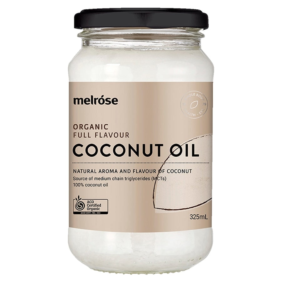 Melrose Organic Full Flavour Coconut Oil 325Ml
