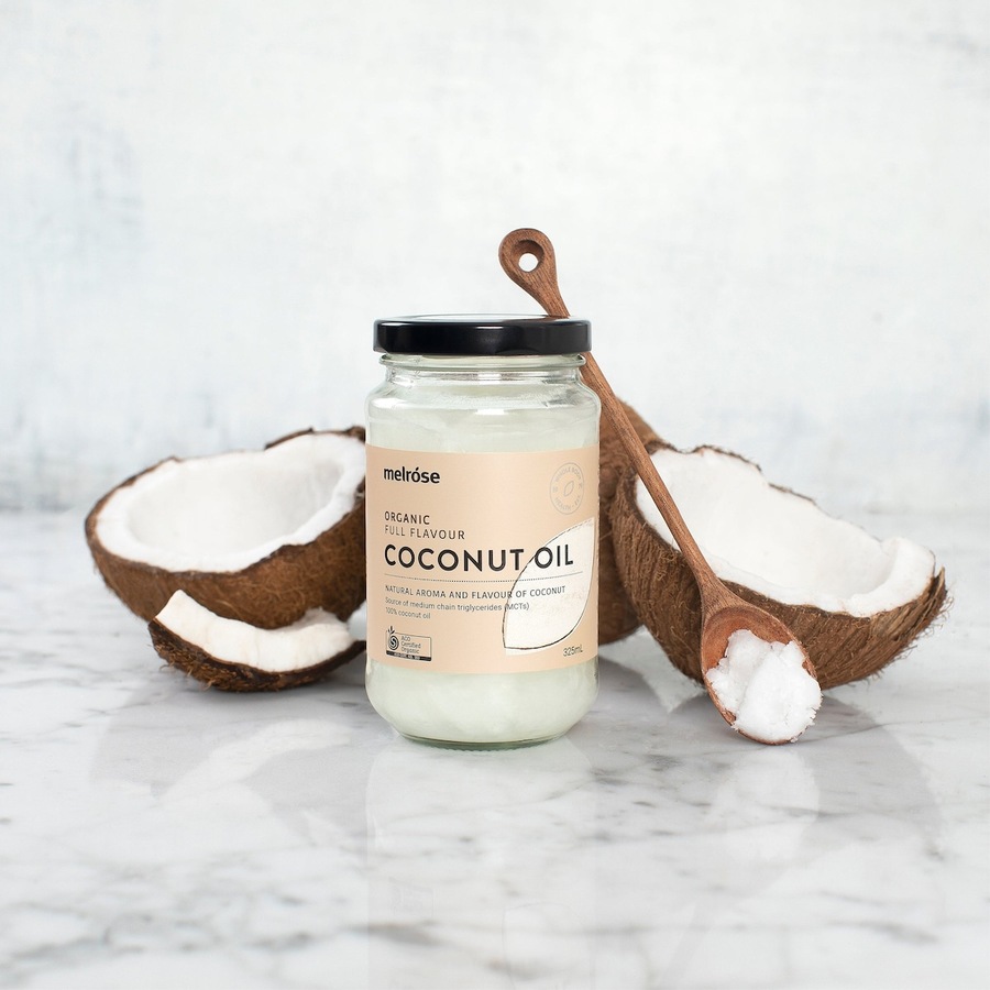 Melrose Organic Full Flavour Coconut Oil 325Ml