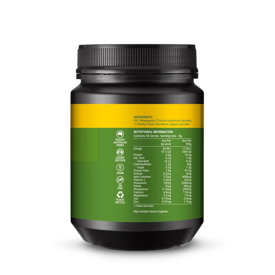Melrose Organic Wheatgrass Powder 200g