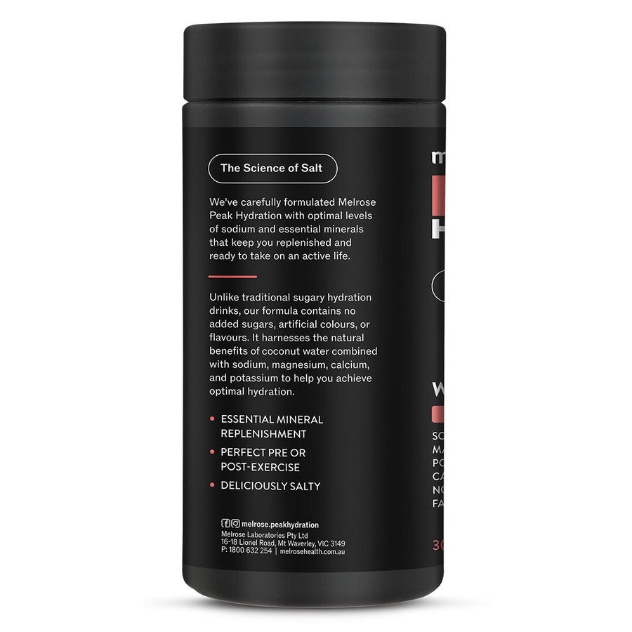 Melrose Peak Hydration Powder Watermelon 180g