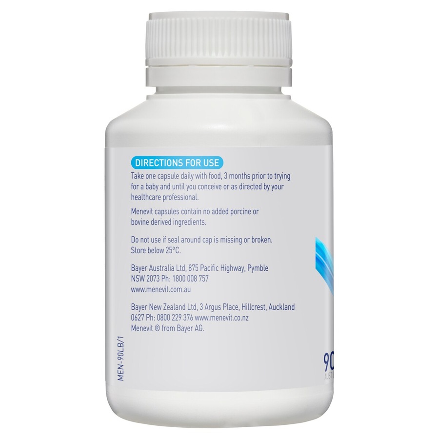 Menevit Pre Conception Sperm Health 90 Capsules