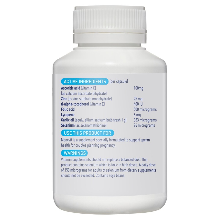 Menevit Pre Conception Sperm Health 90 Capsules