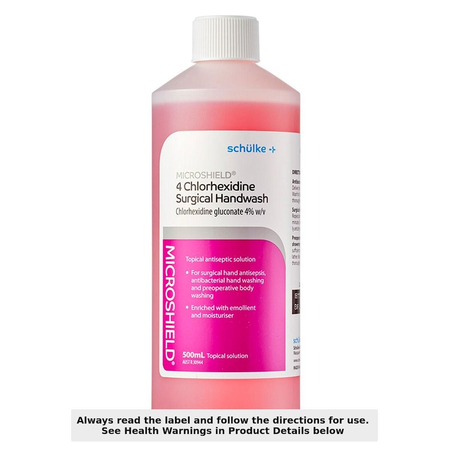 Microshield 4 Chlorhexidine Surgical Handwash 500ml