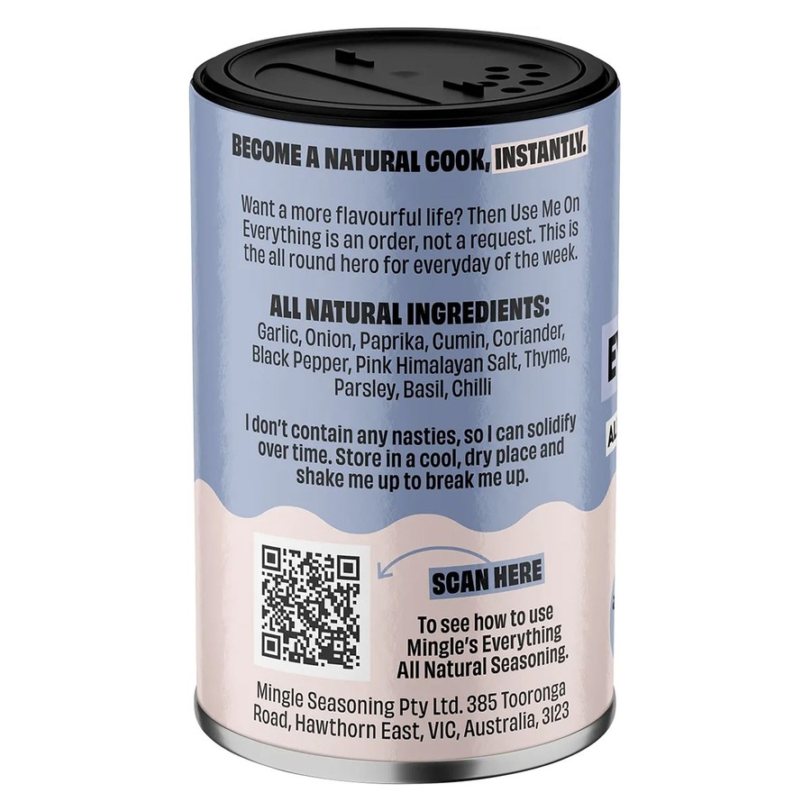 Mingle Use Me On Everything All Natural Seasoning 50g