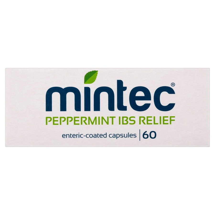 Mintec IBS Relief Peppermint Oil 0.2ml 60 Capsules