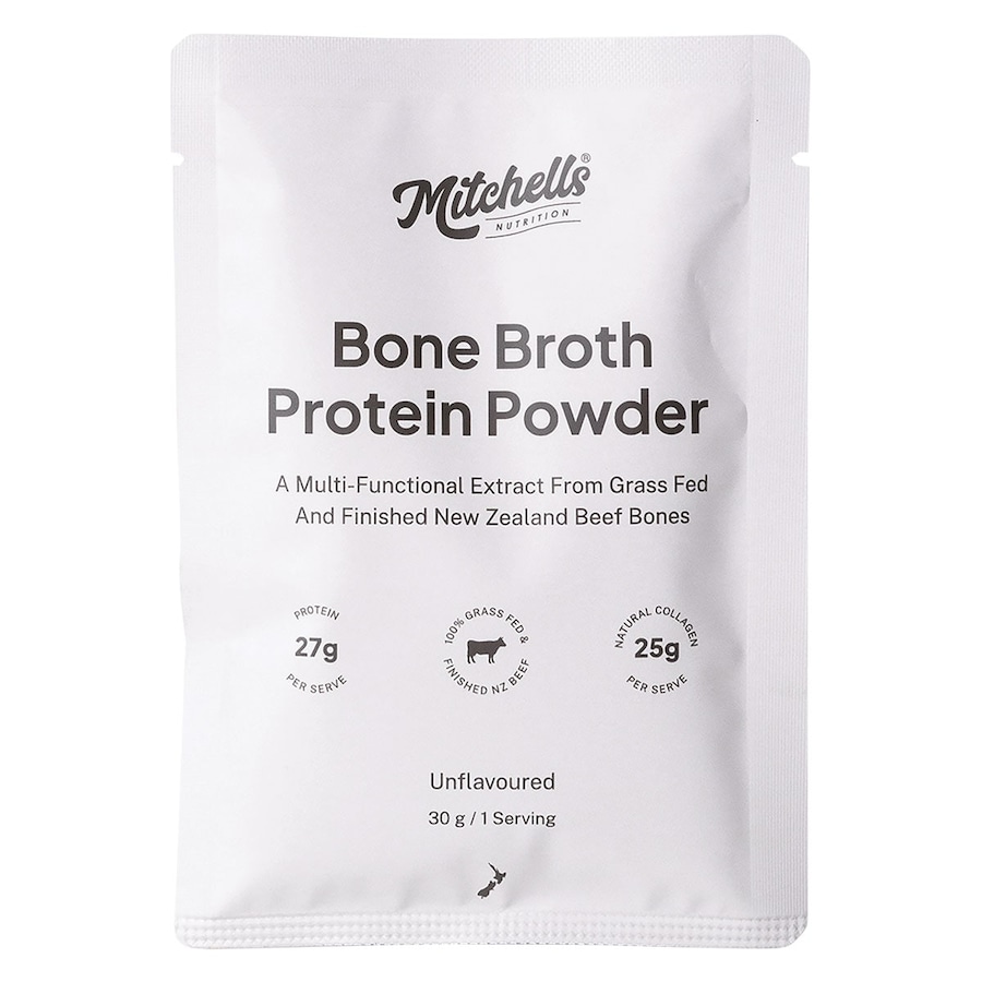 Mitchells Nutrition Bone Broth Protein Powder Unflavoured 30g