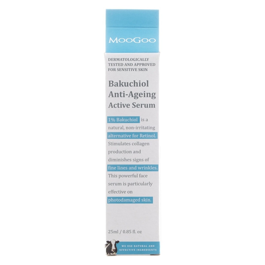 MooGoo Bakuchiol (1% w/v) Natural Retinol Substitute Serum 25ml