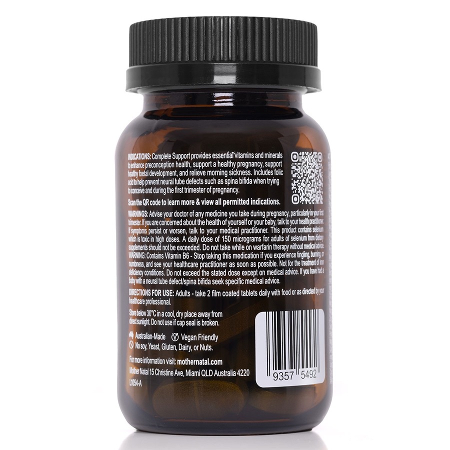 Mother Natal Complete Support 60 Tablets