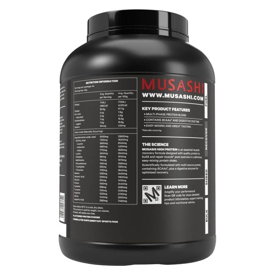 Musashi High Protein Vanilla 2Kg