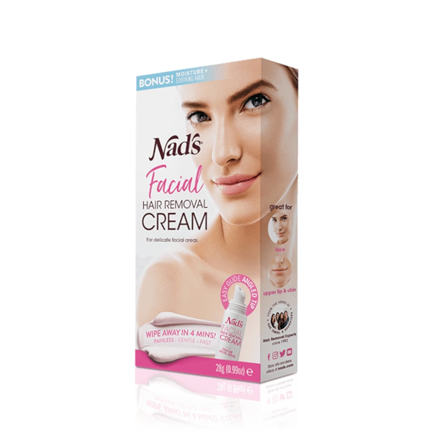 Nads Facial Hair Removal Cream Sensitive 28g