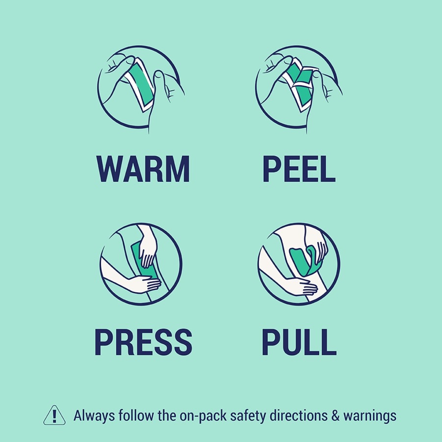 Nair Easiwax Mini Wax Strips 20 Pack