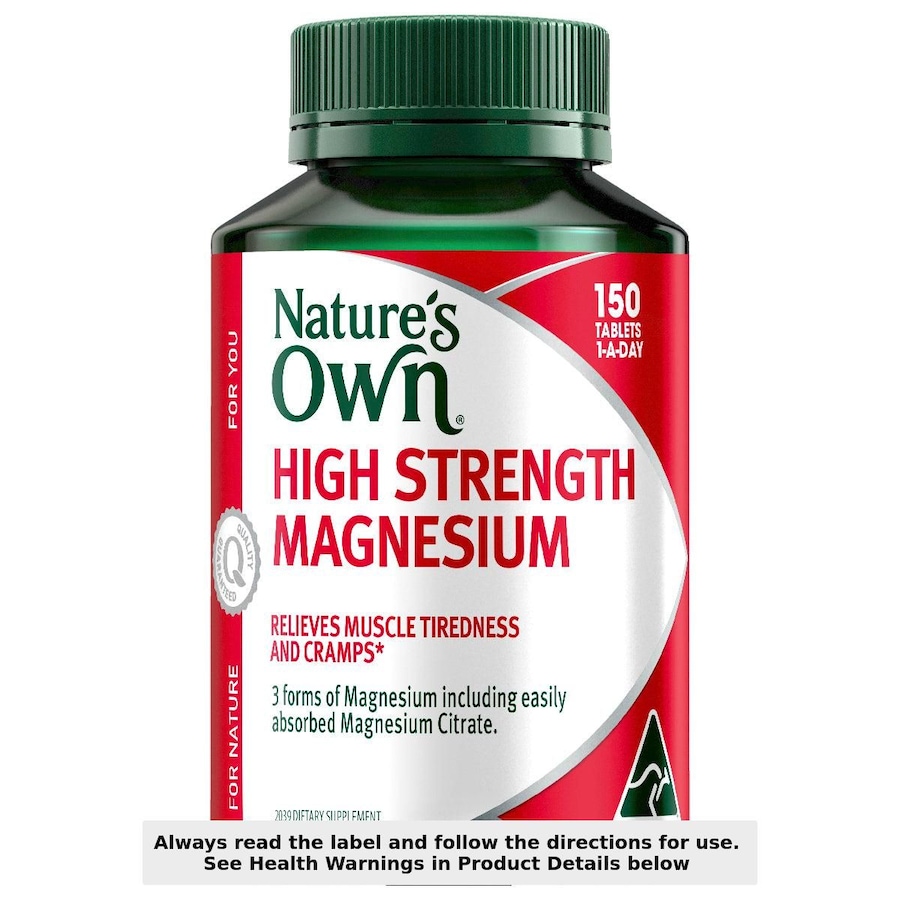Nature's Own High Strength Magnesium 150 Tablets