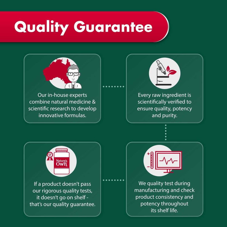 Nature's Own Magnesium Chelate 500mg 180 Capsules