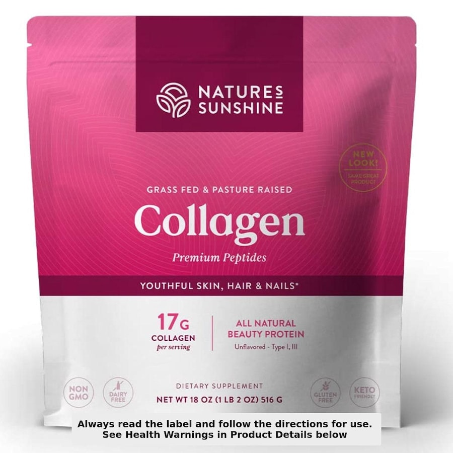 Nature's Sunshine Collagen Premium Peptides 516g