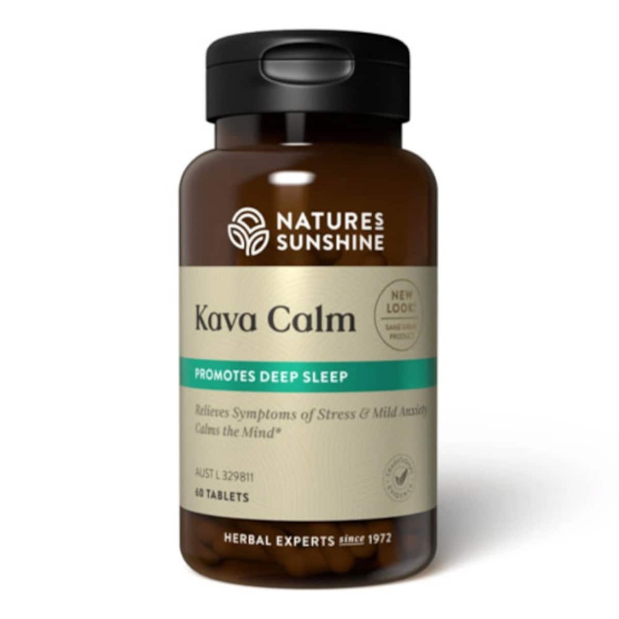Natures Sunshine Kava Calm 60 Tablets