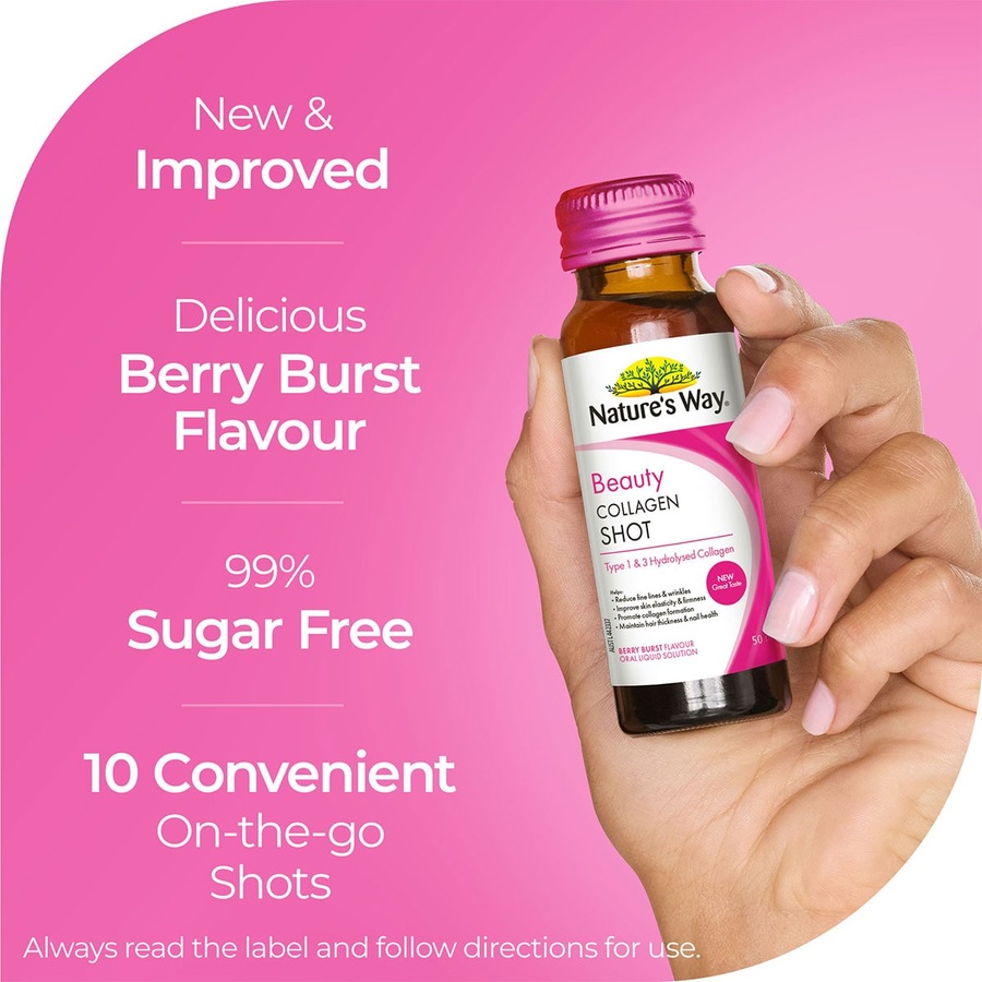 Nature's Way Beauty Collagen Shots 10 x 50ml