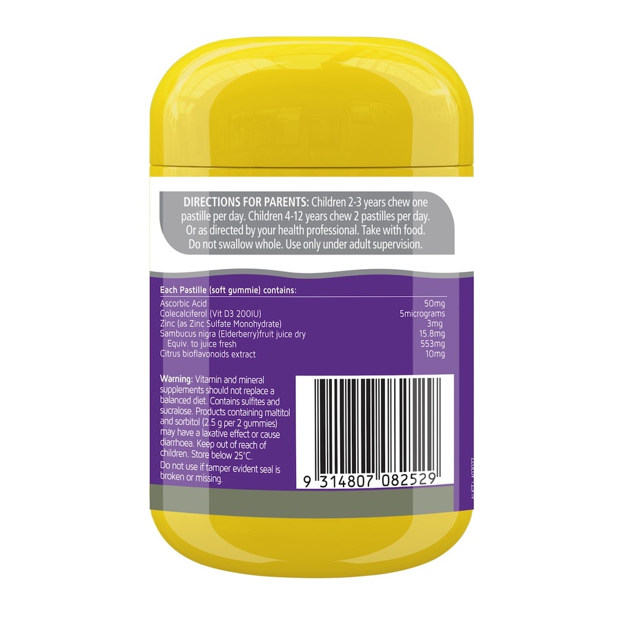 Nature's Way Kids Smart High Strength Vita Gummies Triple Immune Support 50 Pack