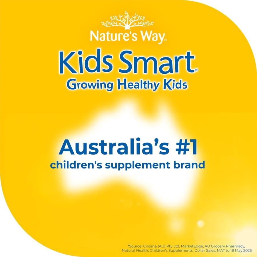 Nature's Way Kids Smart Vita Gummies Omega 3 Fish Oil Trio 120 Pack