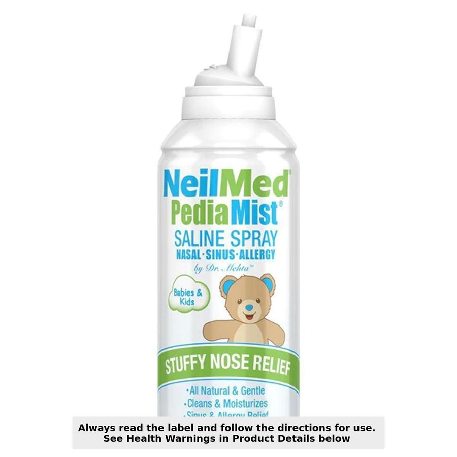 NeilMed PediaMist Saline Nasal Spray 75ml