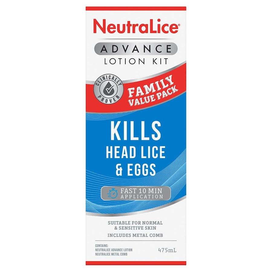 Neutralice Advance Lotion Family Kit 475ml