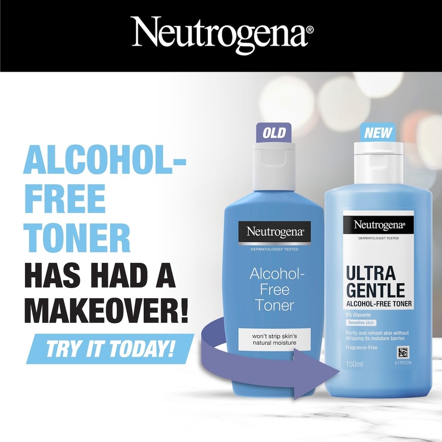 Neutrogena Ultra Gentle Alcohol-Free Toner 150ml