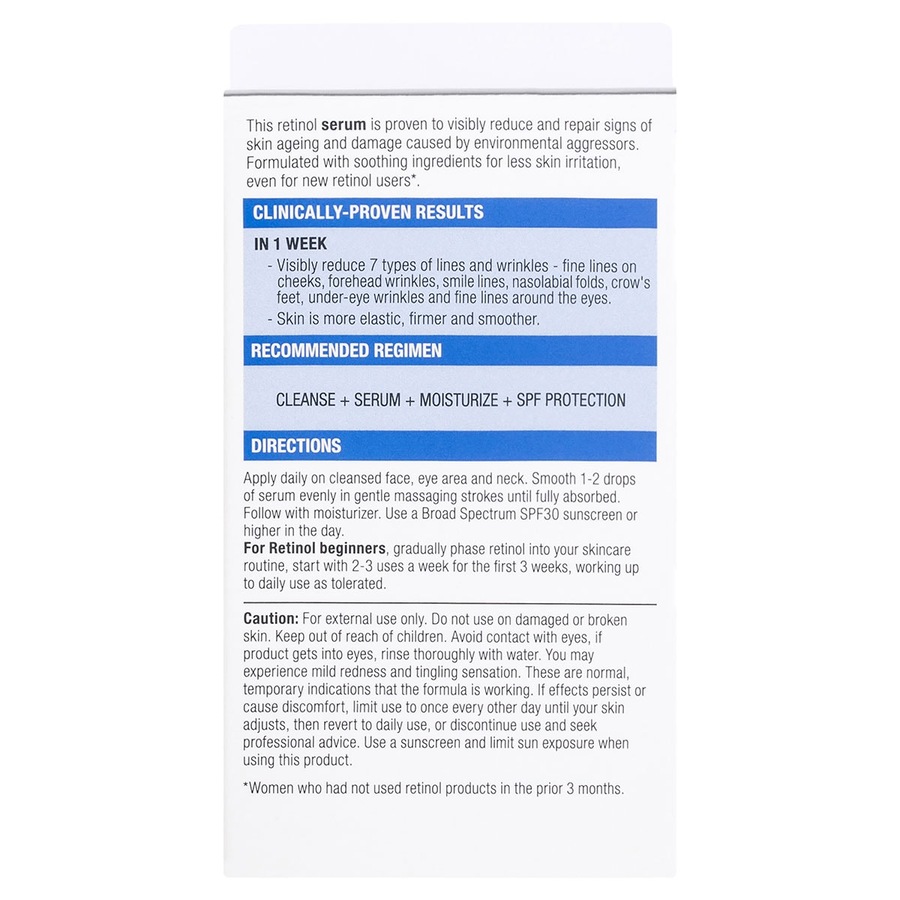 Neutrogena Visible Repair Retinol Serum 30ml