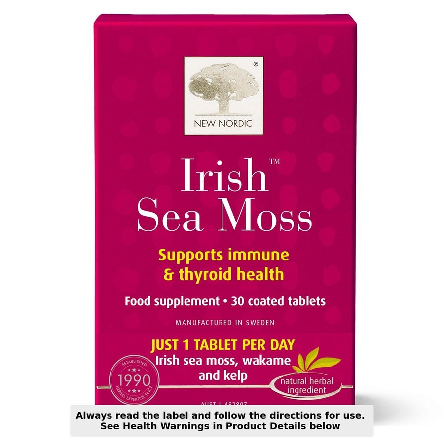 New Nordic Irish Sea Moss 30 Tablets