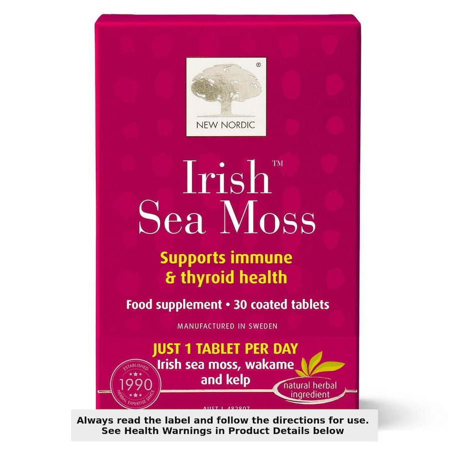 New Nordic Irish Sea Moss 30 Tablets