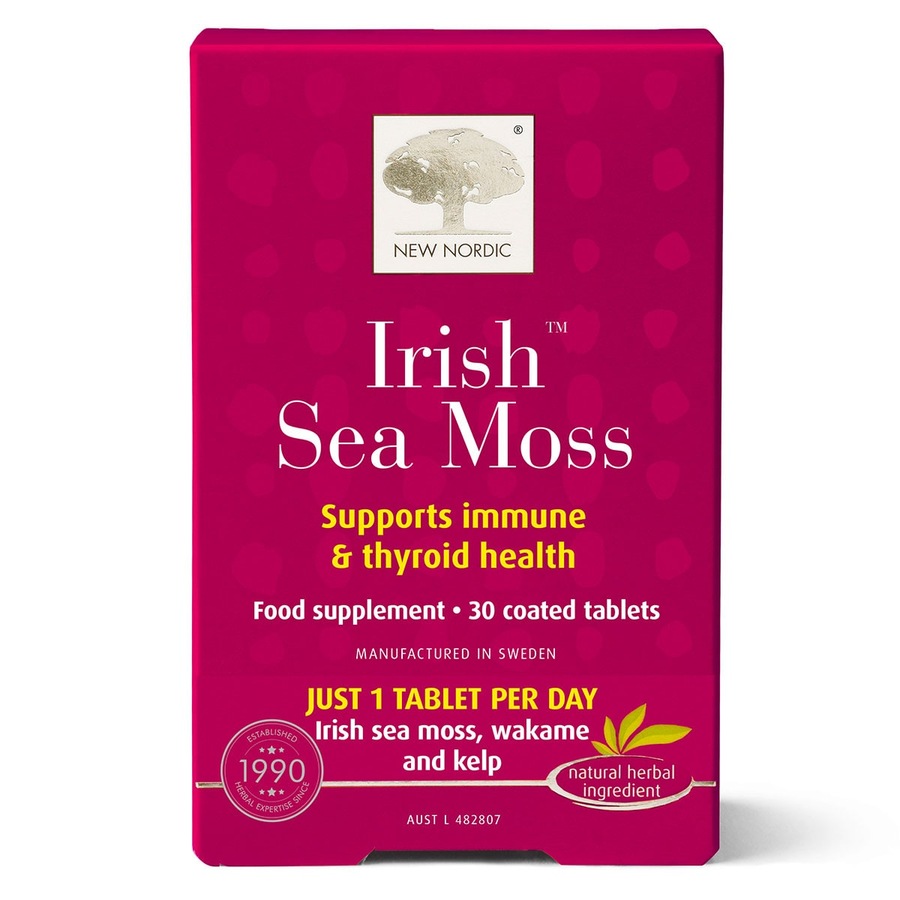 New Nordic Irish Sea Moss 30 Tablets