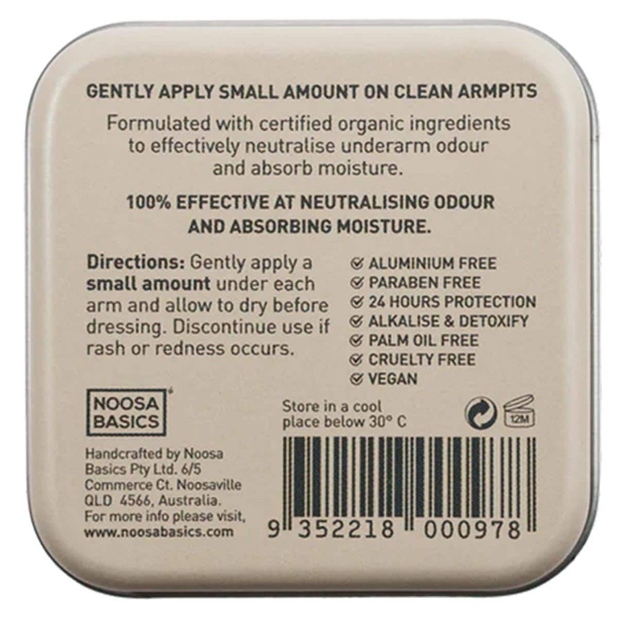 Noosa Basics Deodorant Tin - Coconut 50g