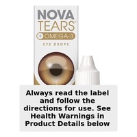 Nova Tears + Omega3 Lubricating Eye Drops 3ml