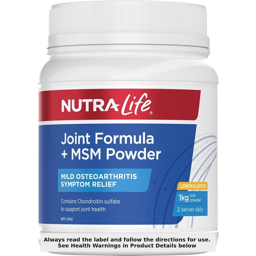 Nutra-Life Joint Formula + MSM Lemon Powder 1kg
