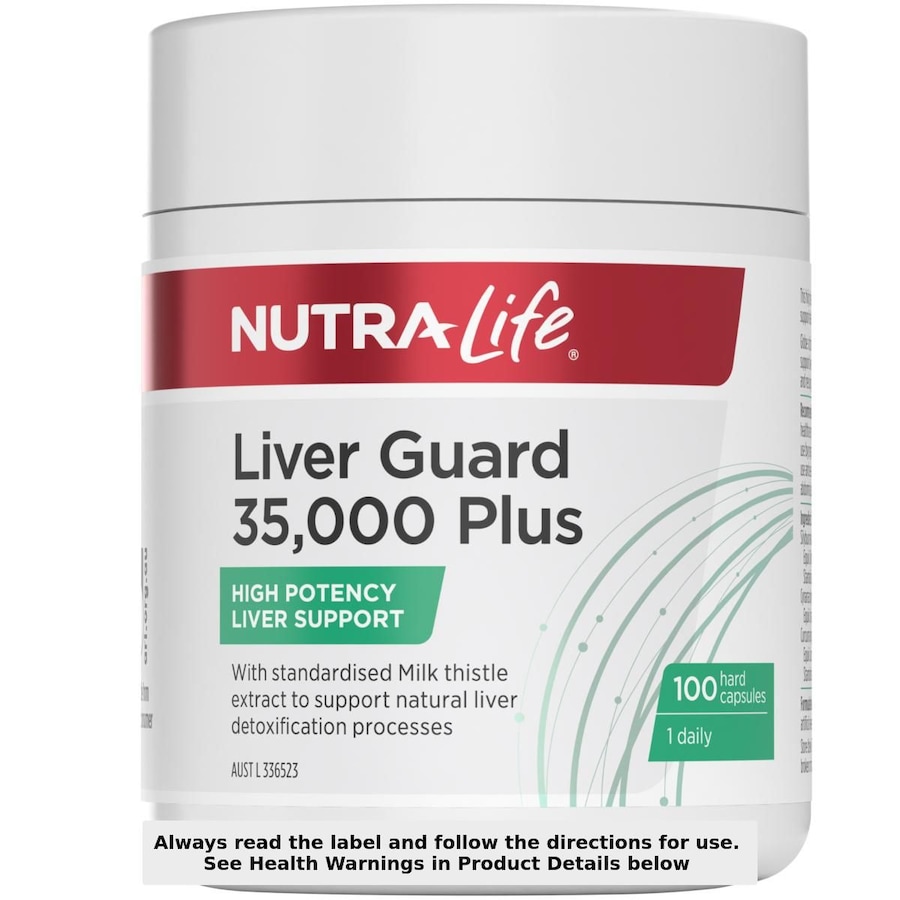 Nutra-Life Liver Guard 35000 Plus 100 Capsules
