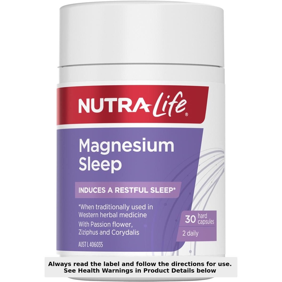 Nutra-Life Magnesium Sleep 30 Capsules
