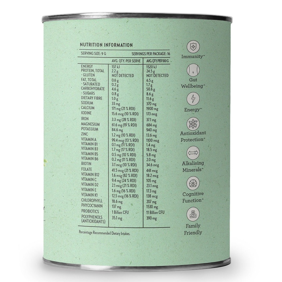 Nutra Naturals Super Greens + Reds Powder 150g