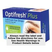 Optifresh Plus Lubricant Eye Drops 30 x 0.4ml Vials