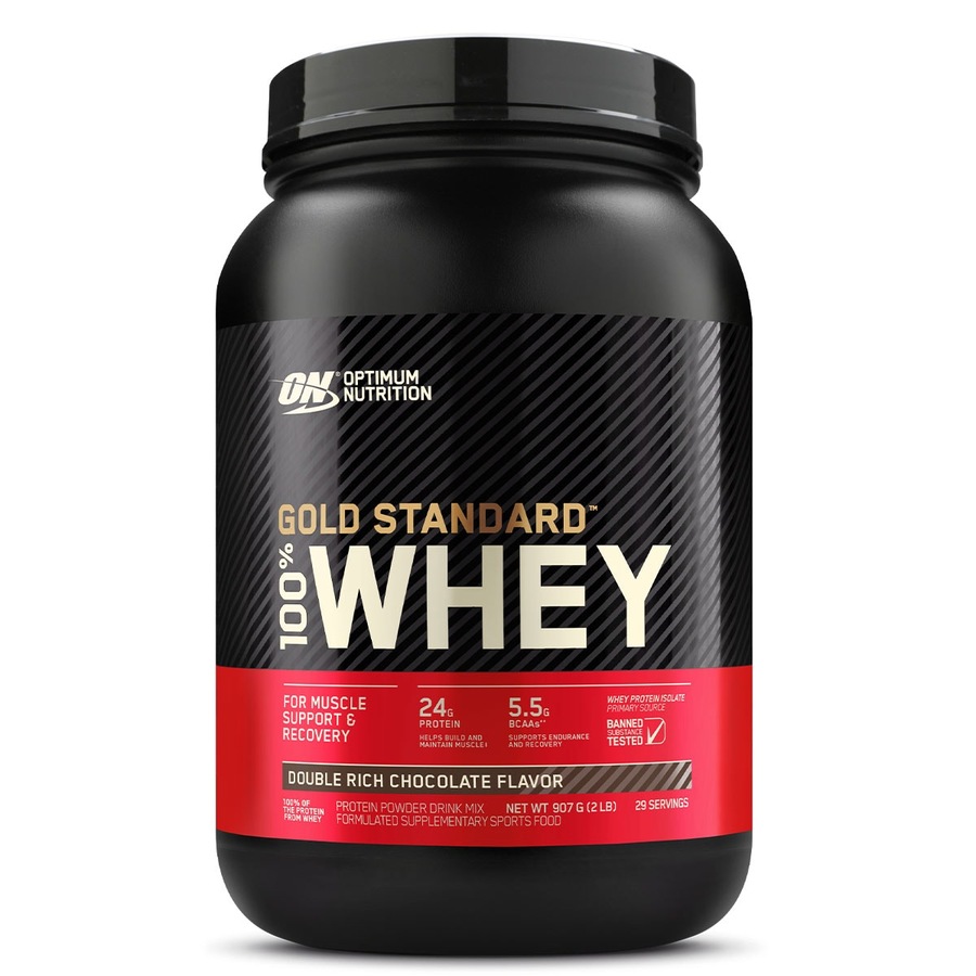 Optimum Nutrition Gold Standard 100% Whey Protein Powder Rich Choc 907g