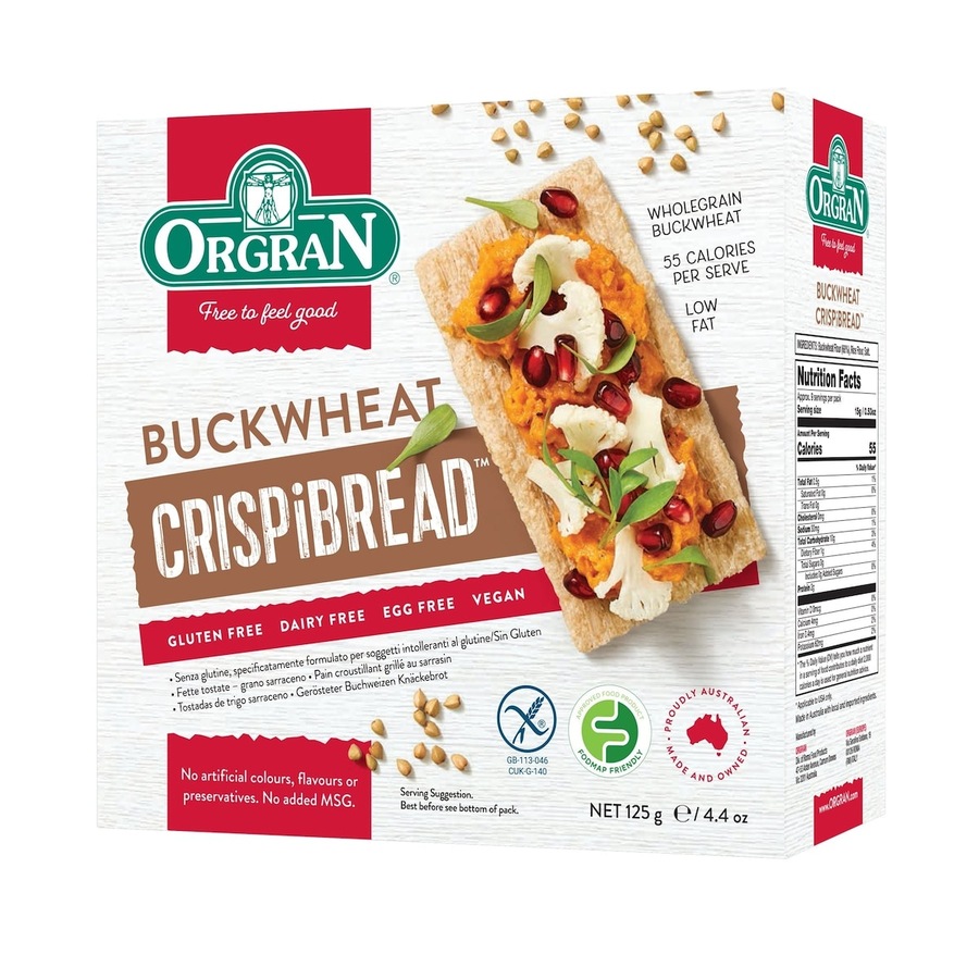 Orgran Buckwheat Crispibread 125g
