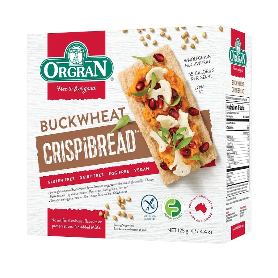 Orgran Buckwheat Crispibread 125g