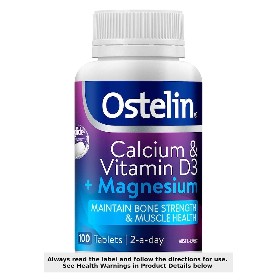 Ostelin Calcium & Vitamin D3 + Magnesium 100 Tablets