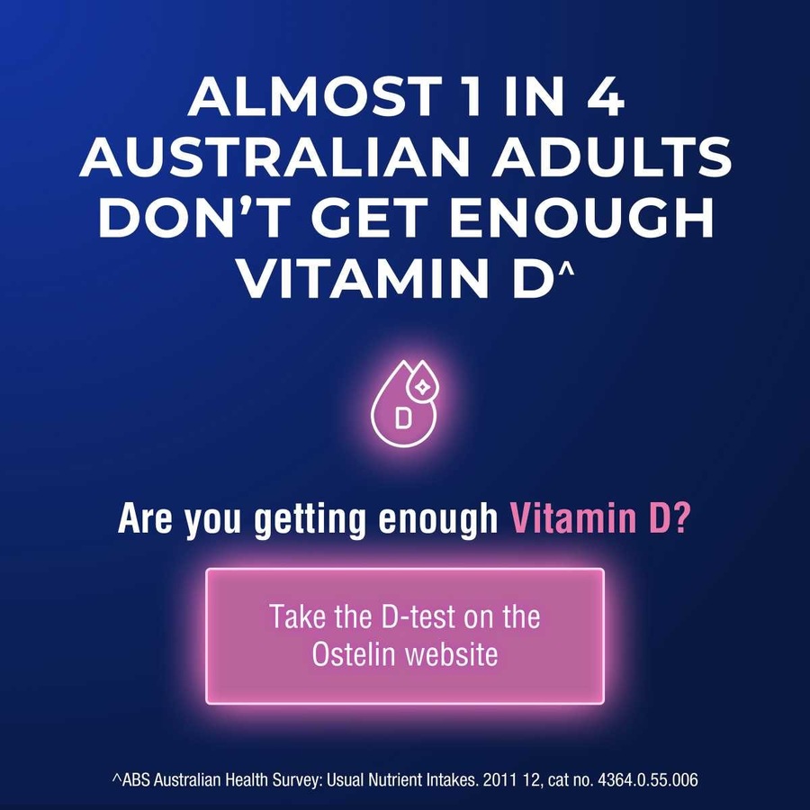 Ostelin Vitamin D3 1000iu 250 Capsules