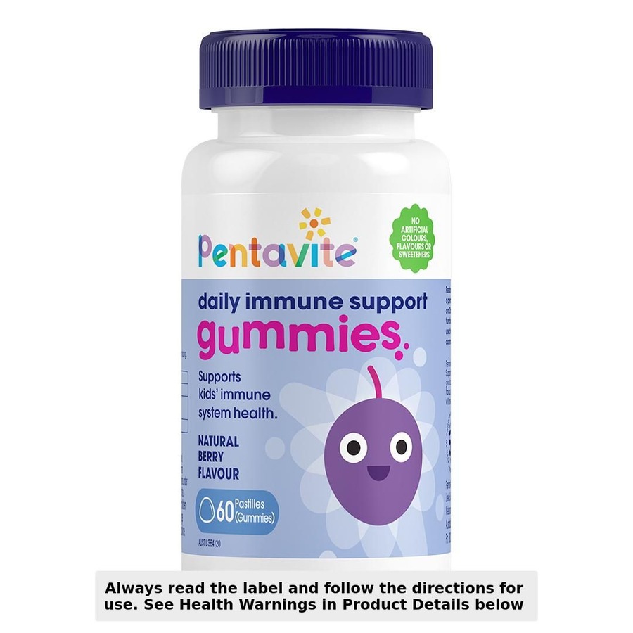 Pentavite Daily Immune Support Kids 60 Gummies