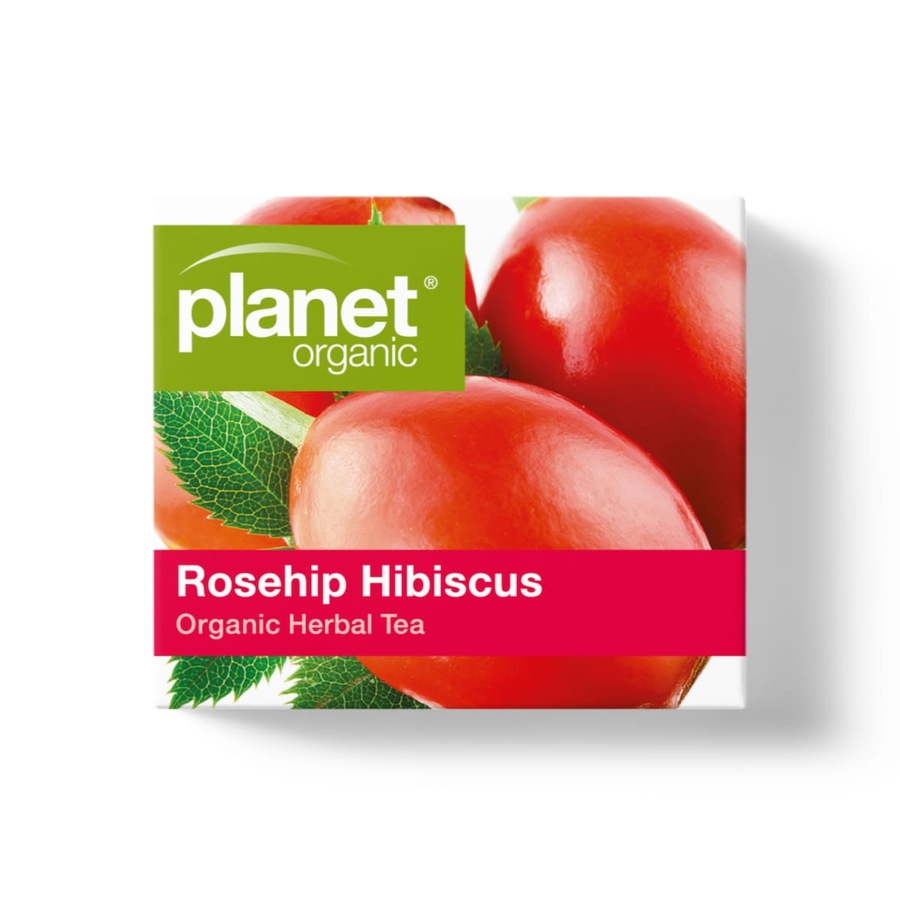 Planet Organic Rosehip Hibiscus Tea Bags 25 Pack