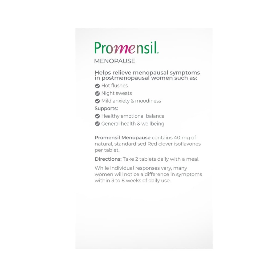Promensil Menopause 90 Tablets