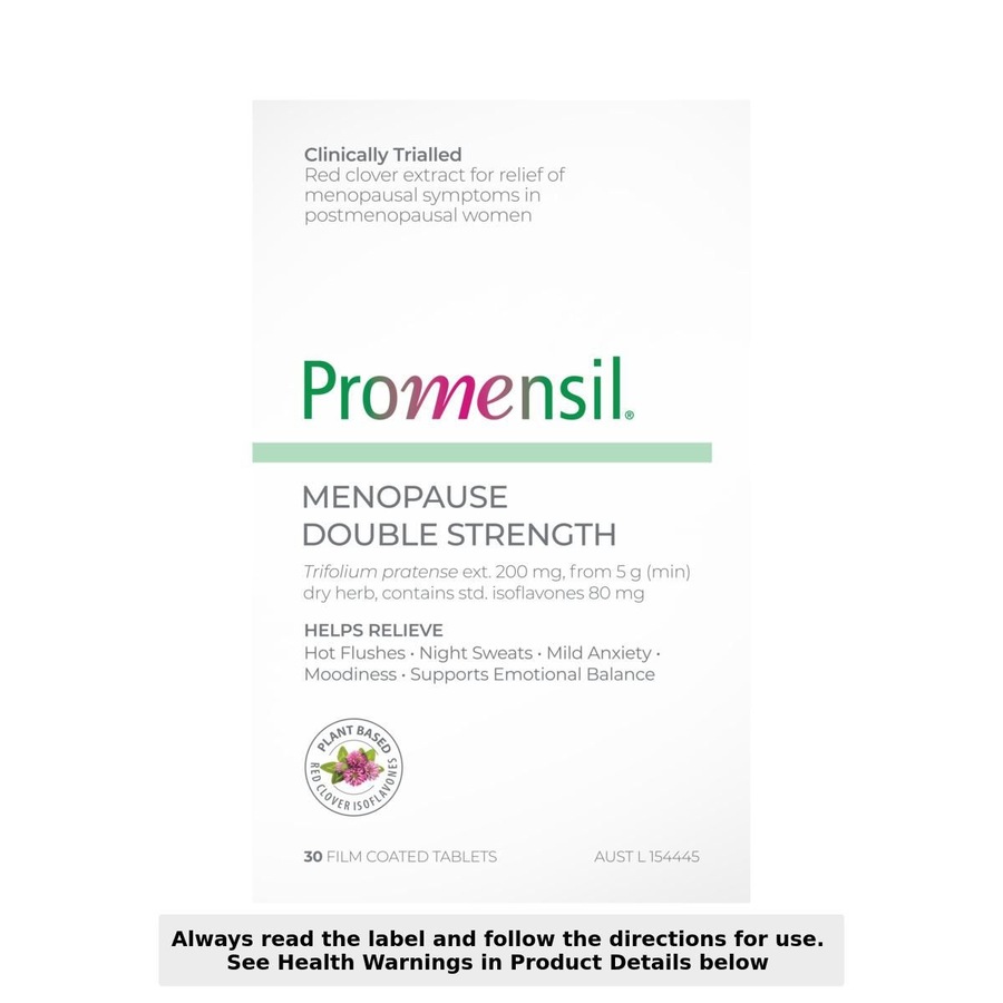 Promensil Menopause Double Strength 30 Tablets