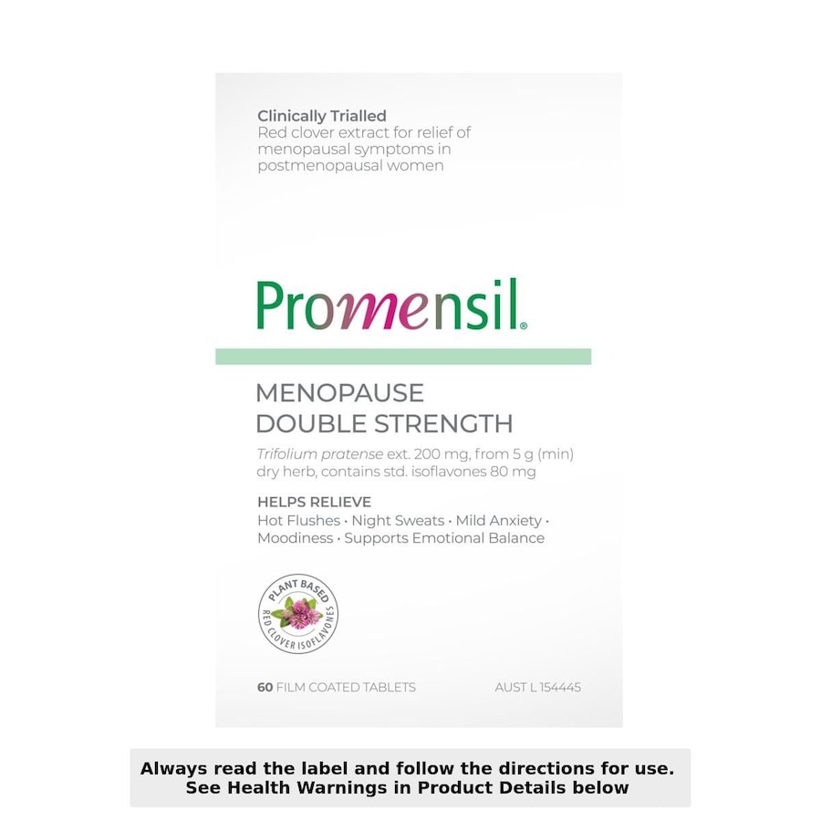 Promensil Menopause Double Strength 60 Tablets