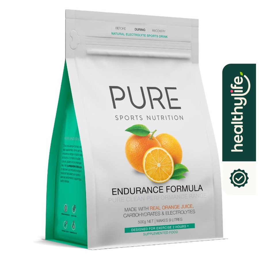 Buy Pure Sports Nutrition Endurance Formula Orange 500g - Everyday ...